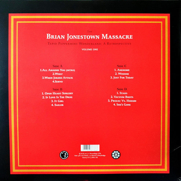 The Brian Jonestown Massacre : Tepid Peppermint Wonderland: A Retrospective (Volume One) (2xLP, Comp, RE)