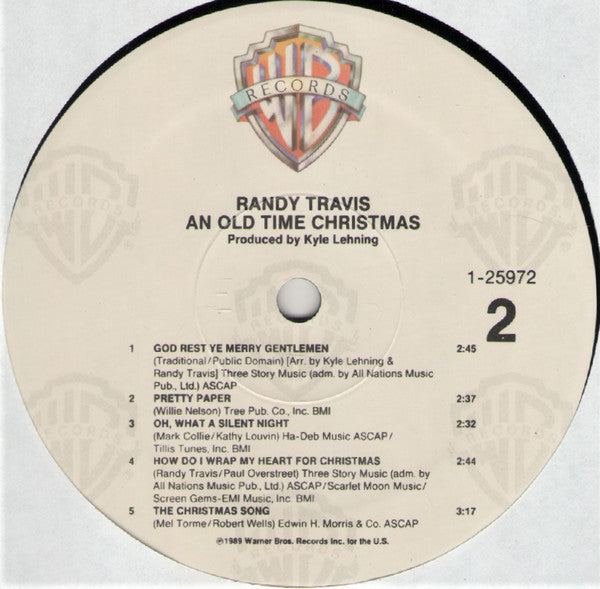 Randy Travis : An Old Time Christmas (LP, Album, Spe)