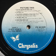Huey Lewis And The News* : Picture This (LP, Album, RE)