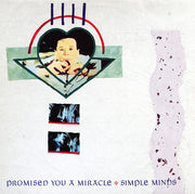 Simple Minds : Promised You A Miracle (12", Single, EMI)