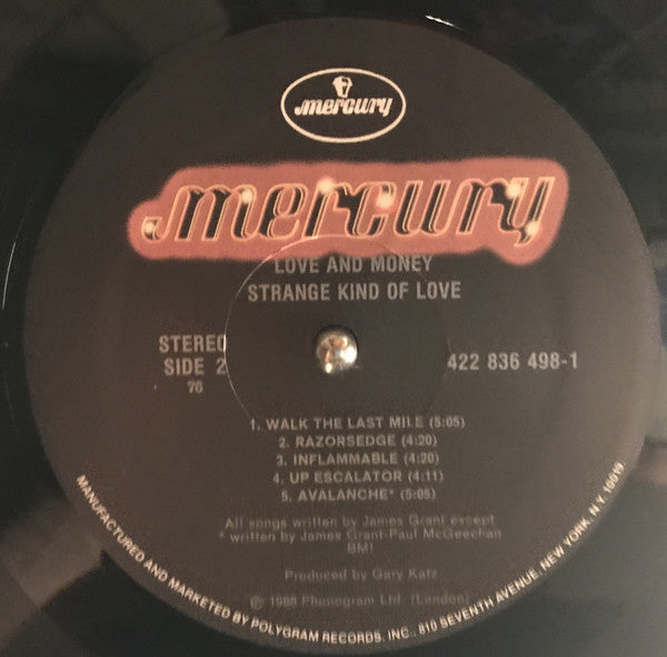 Love And Money : Strange Kind Of Love (LP, Album)