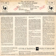 The Dave Brubeck Quartet : Jazz: Red Hot And Cool (LP, Album, Mono)