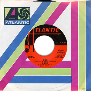 ABBA : SOS (7", Single, Styrene, Mon)