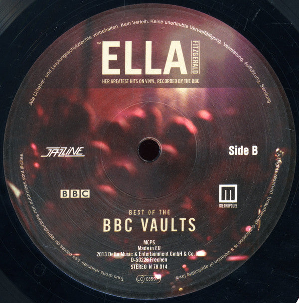 Ella Fitzgerald : Best Of The BBC Vaults (LP, Comp)