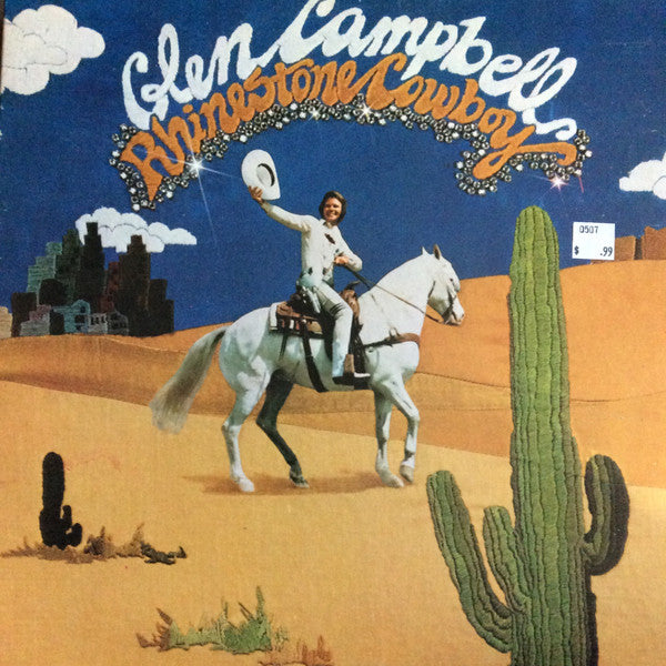Glen Campbell : Rhinestone Cowboy (LP, Album, Win)