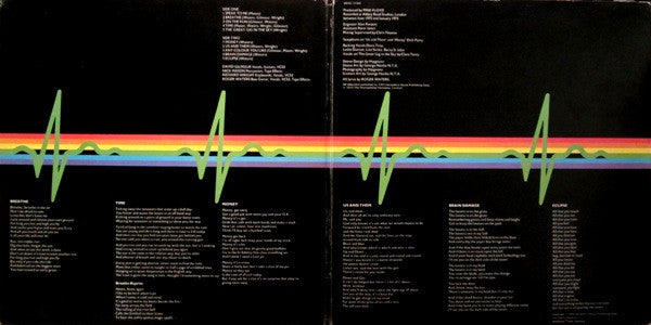 Pink Floyd : The Dark Side Of The Moon (LP, Album, Los)
