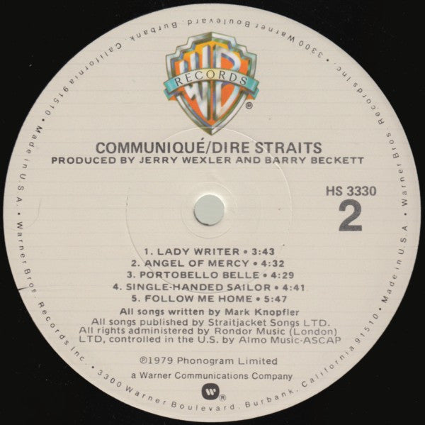 Dire Straits : Communiqué (LP, Album, Los)