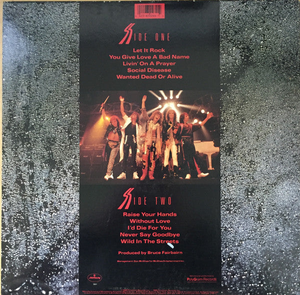 Bon Jovi : Slippery When Wet (LP, Album, 53 )