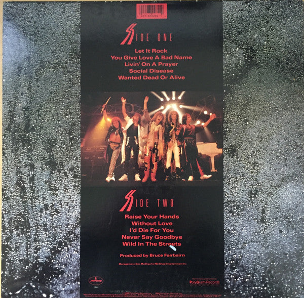 Bon Jovi : Slippery When Wet (LP, Album, 53 )