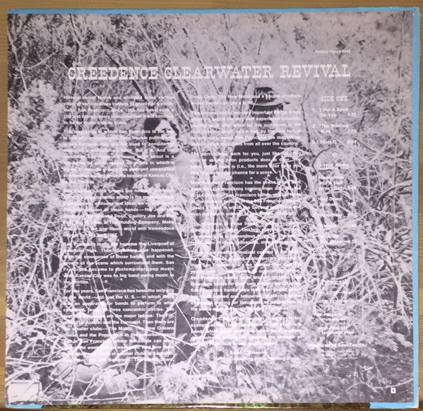 Creedence Clearwater Revival : Creedence Clearwater Revival (LP, Album, RP, Ind)