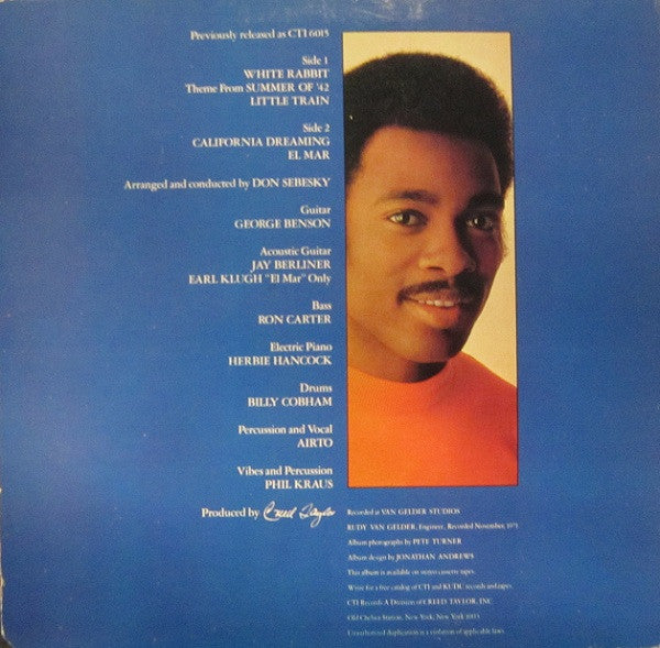 George Benson : White Rabbit (LP, Album, RE, Eur)