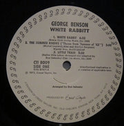 George Benson : White Rabbit (LP, Album, RE, Eur)