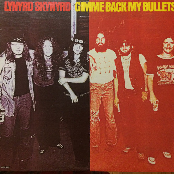 Lynyrd Skynyrd : Gimme Back My Bullets (LP, Album, Club, RE, Col)
