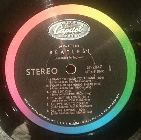 The Beatles : Meet The Beatles! (LP, Album, No )