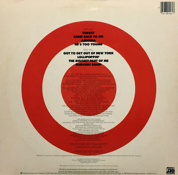 Tom Scott : Target (LP, Album, AR)