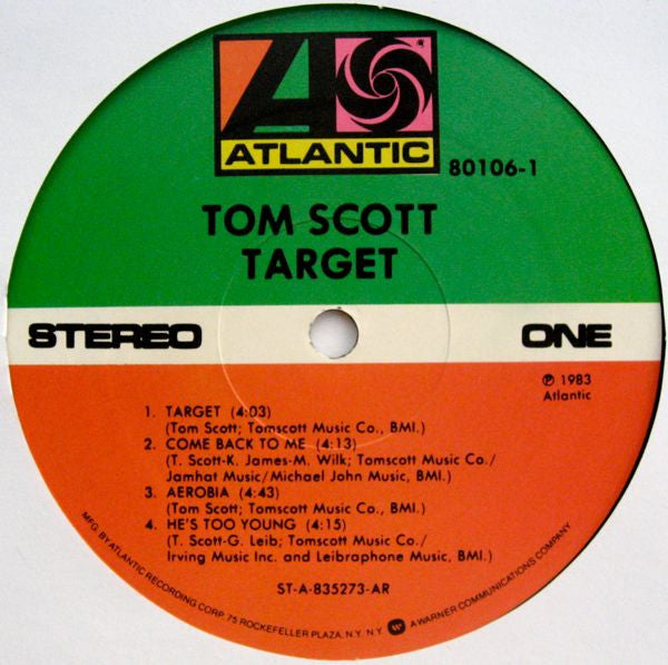Tom Scott : Target (LP, Album, AR)