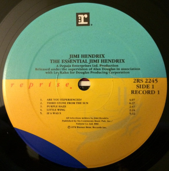Jimi Hendrix : The Essential Jimi Hendrix (2xLP, Comp, RE, Gat)