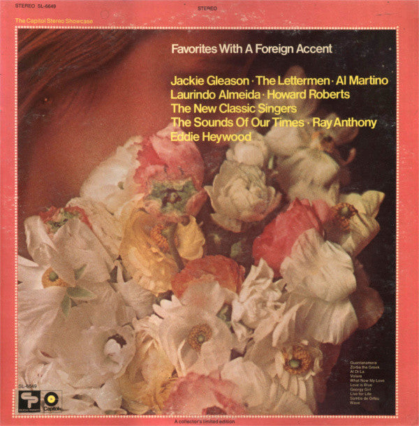 Various : Favorites With A Foreign Accent (LP, Comp, Ltd)