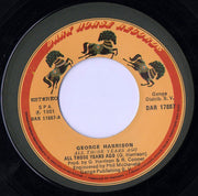 George Harrison : All Those Years Ago (7", Single)