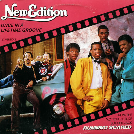 New Edition : Once In A Lifetime Groove (12" Version) (12", Glo)