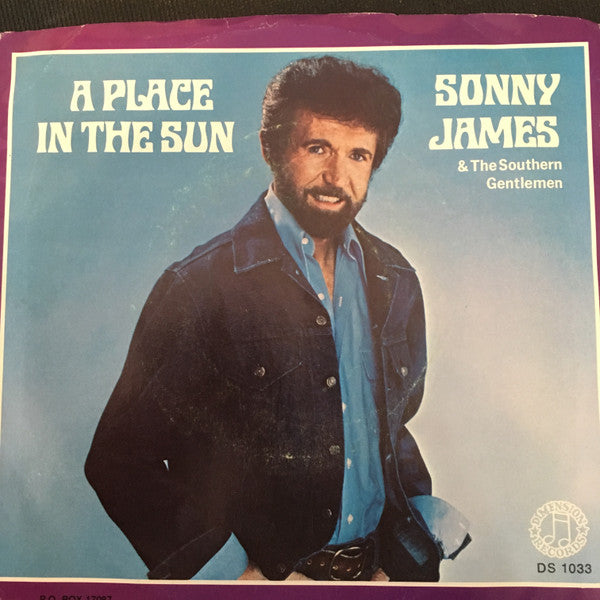 Sonny James And The Southern Gentlemen : A Place In The Sun (7", Mono, Promo)
