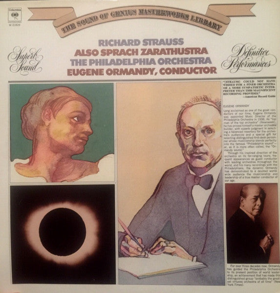 Richard Strauss - The Philadelphia Orchestra, Eugene Ormandy : Strauss Also Sprach Zarathustra (LP, Album)