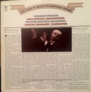 Richard Strauss - The Philadelphia Orchestra, Eugene Ormandy : Strauss Also Sprach Zarathustra (LP, Album)