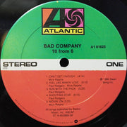 Bad Company (3) : 10 From 6 (LP, Comp, Club, Car)