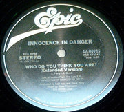 Innocence In Danger : Innocence In Danger (12")