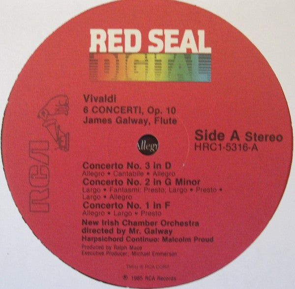 James Galway, Vivaldi* : 6 Concerti Opus 10 (LP, Album)