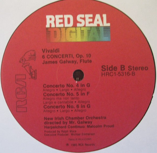 James Galway, Vivaldi* : 6 Concerti Opus 10 (LP, Album)