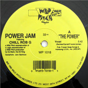 Power Jam Featuring Chill Rob G : The Power (12", RP)