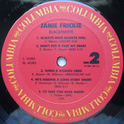 Janie Frickie* : Black & White (LP, Album, Pit)