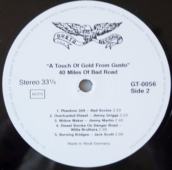 Various : 40 Miles Of Bad Road (LP, Comp)