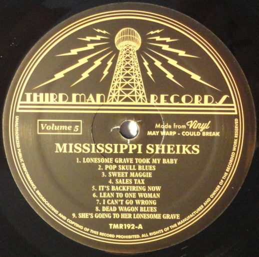 Mississippi Sheiks : Complete Recorded Works Presented In Chronological Order Volume 5 (LP, Comp, 180)