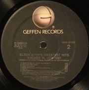 Elton John : Greatest Hits Volume III 1979-1987 (LP, Comp, Club, BMG)