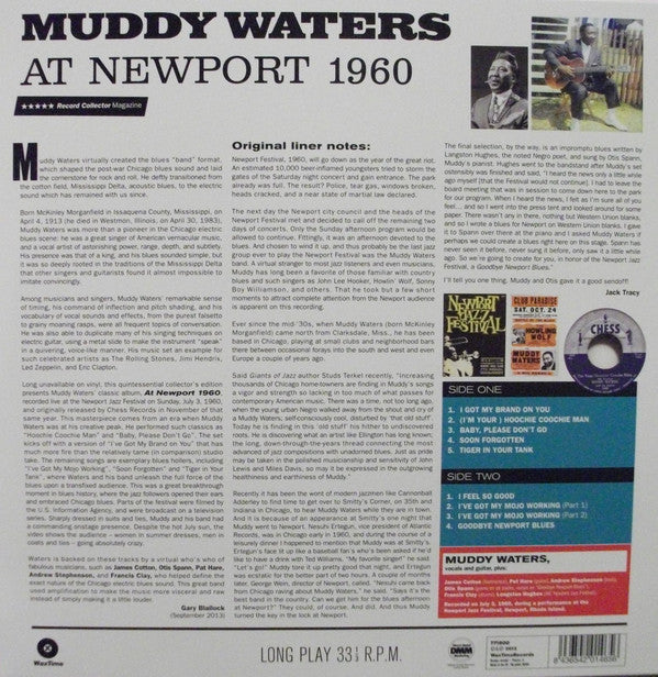 Muddy Waters : Muddy Waters At Newport 1960 (LP, Album, RE, 180)