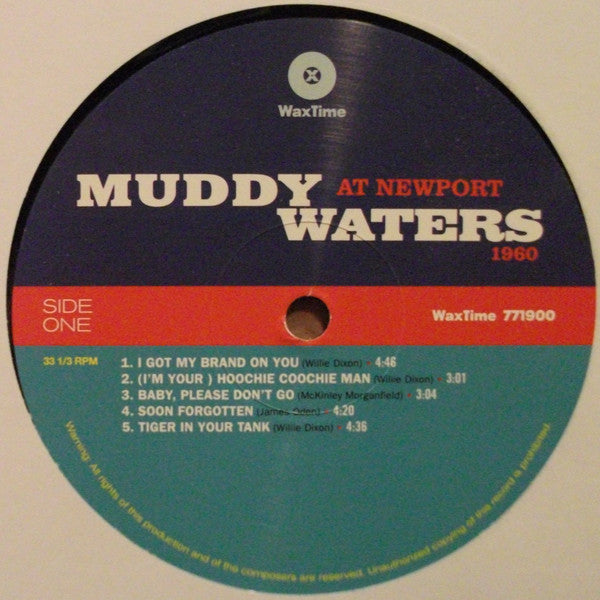 Muddy Waters : Muddy Waters At Newport 1960 (LP, Album, RE, 180)
