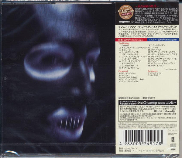 Marilyn Manson : The Golden Age Of Grotesque (CD, Album, RE, SHM)