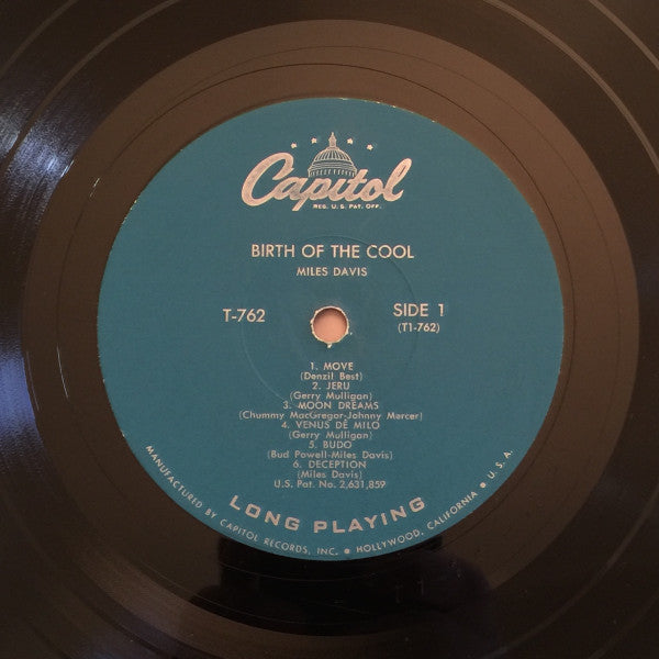 Miles Davis : Birth Of The Cool (LP, Album, Comp, Mono, Scr)