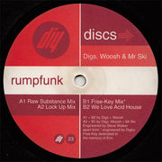Digs, Woosh & Mr Ski : Rumpfunk (12")