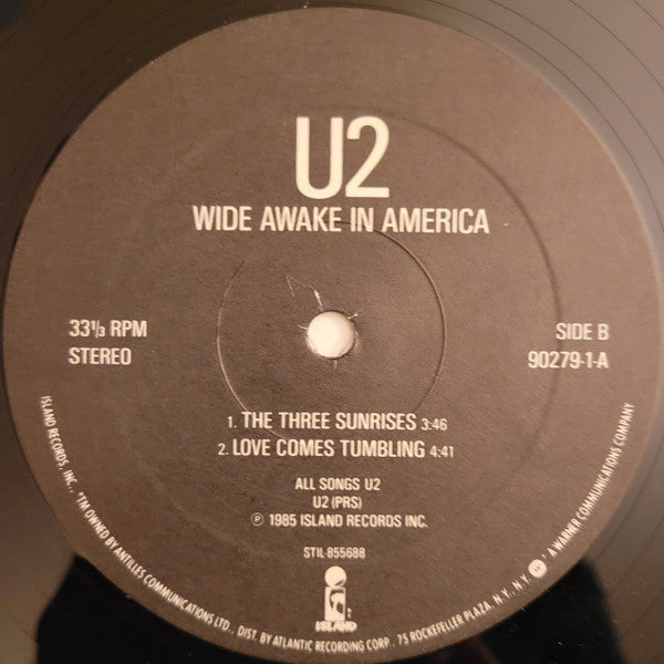U2 : Wide Awake In America (12", EP, All)