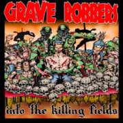 Grave Robbers : Into The Killing Fields (LP, Album, Whi)