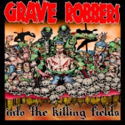 Grave Robbers : Into The Killing Fields (LP, Album, Whi)