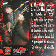 Grave Robbers : Into The Killing Fields (LP, Album, Whi)
