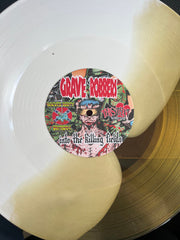 Grave Robbers : Into The Killing Fields (LP, Album, Whi)