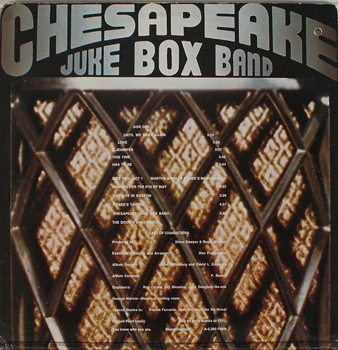 Chesapeake Juke Box Band : Chesapeake Juke Box Band (LP, Album)