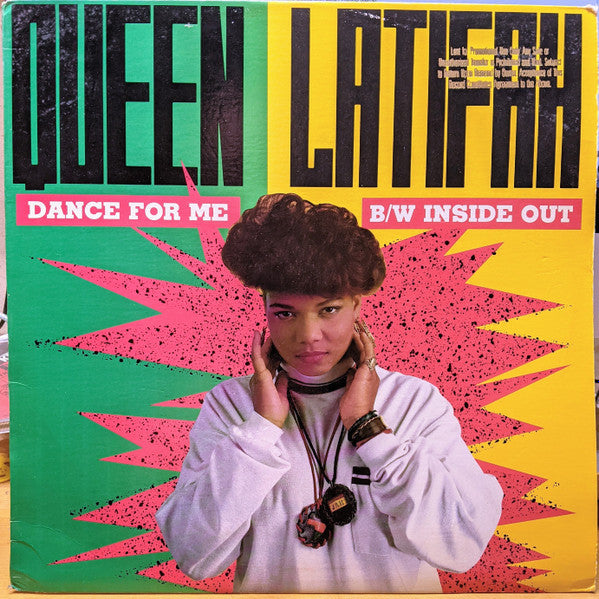 Queen Latifah : Dance For Me / Inside Out (12", Promo)