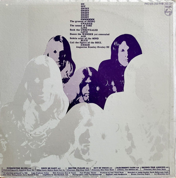 Blue Cheer : Vincebus Eruptum (LP, Album, Mer)