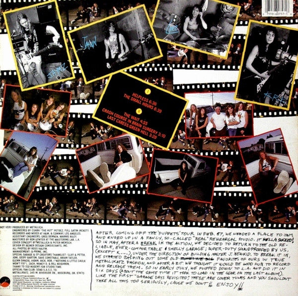 Metallica : The $5.98 E.P. - Garage Days Re-Revisited (12", EP, Spe)